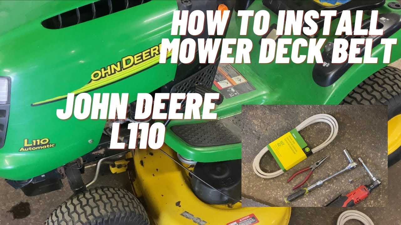 john deere l111 owners manual