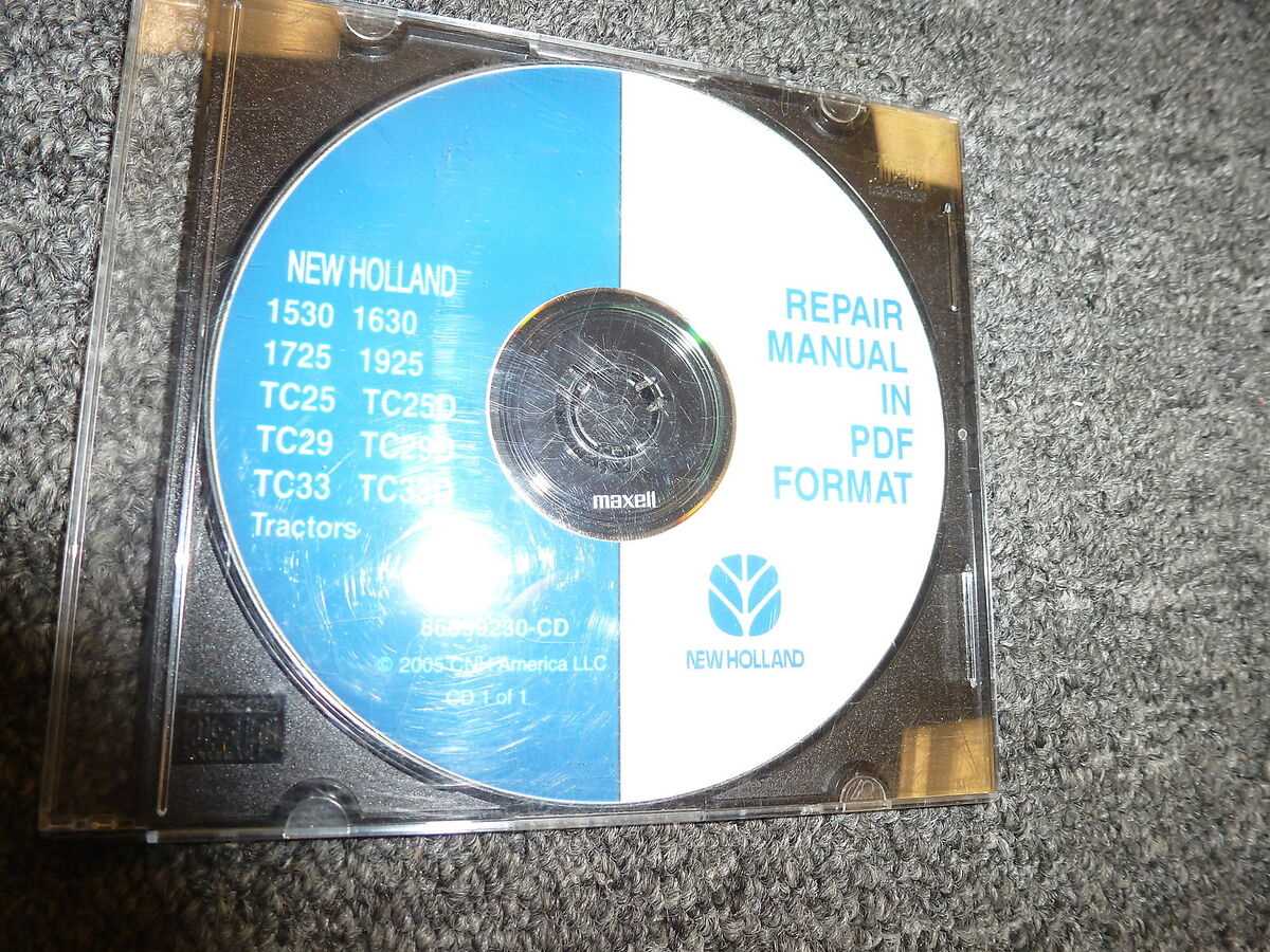 new holland tc29 owners manual