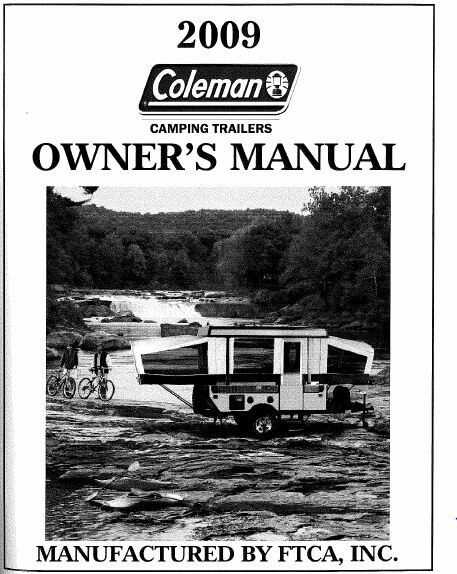 2001 coleman utah owners manual