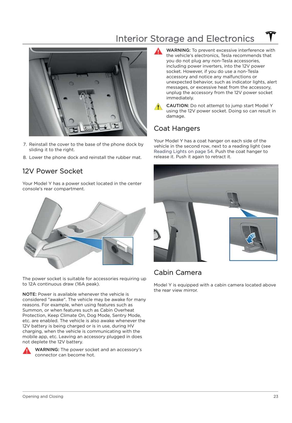owners manual tesla model y