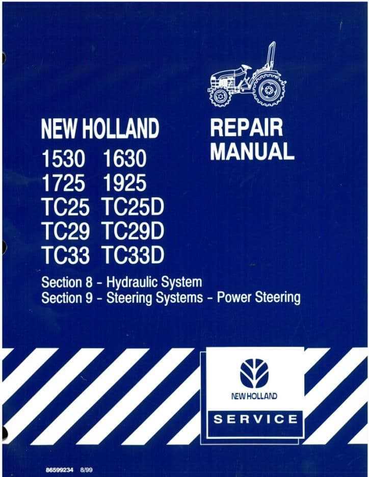 new holland tc29 owners manual