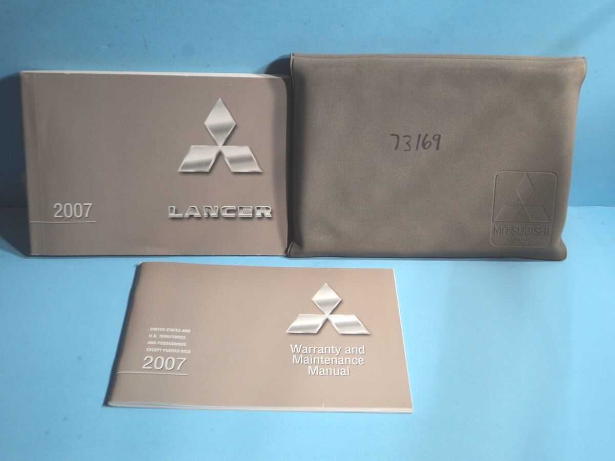 2009 lancer owners manual