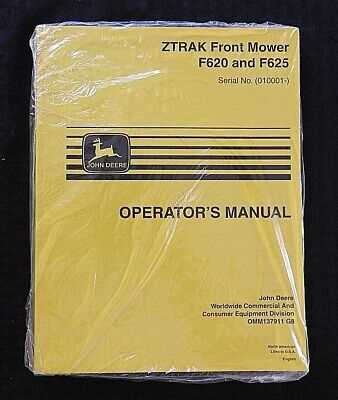 john deere zero turn owners manual