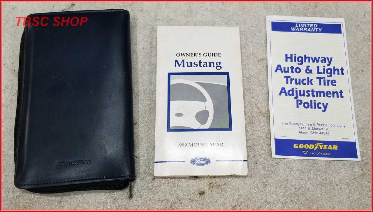 99 mustang owners manual