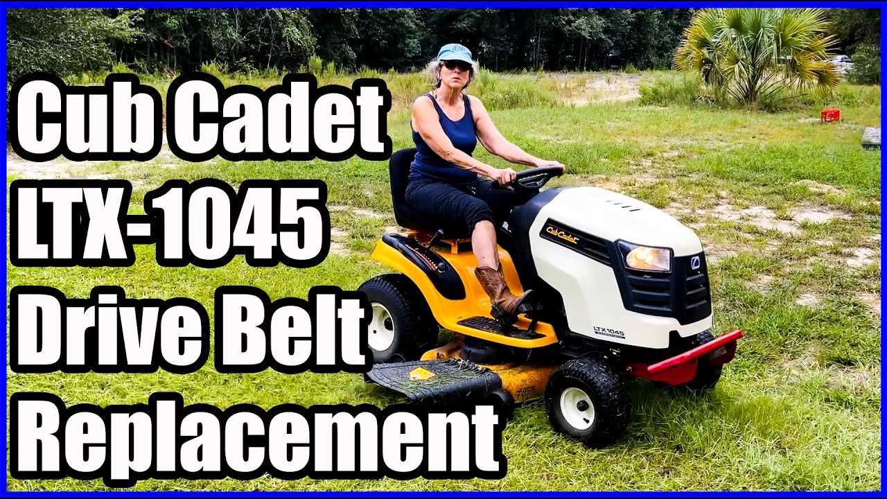 cub cadet ltx 1045 owners manual