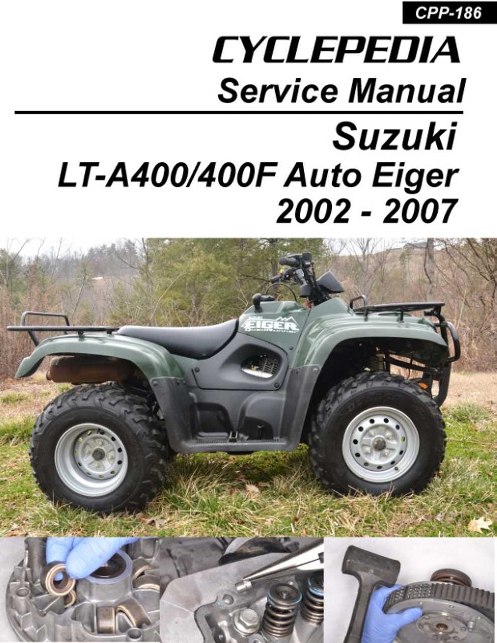 2004 suzuki ltz 400 owners manual