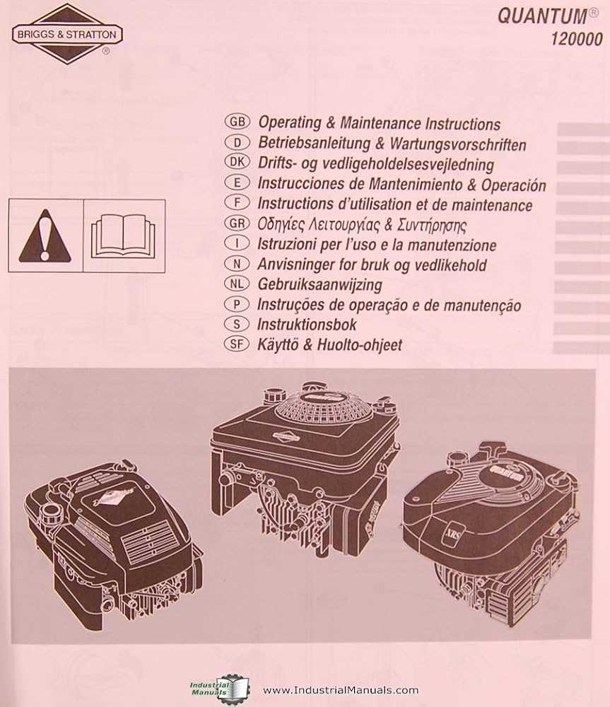 briggs and stratton pressure washer owners manual