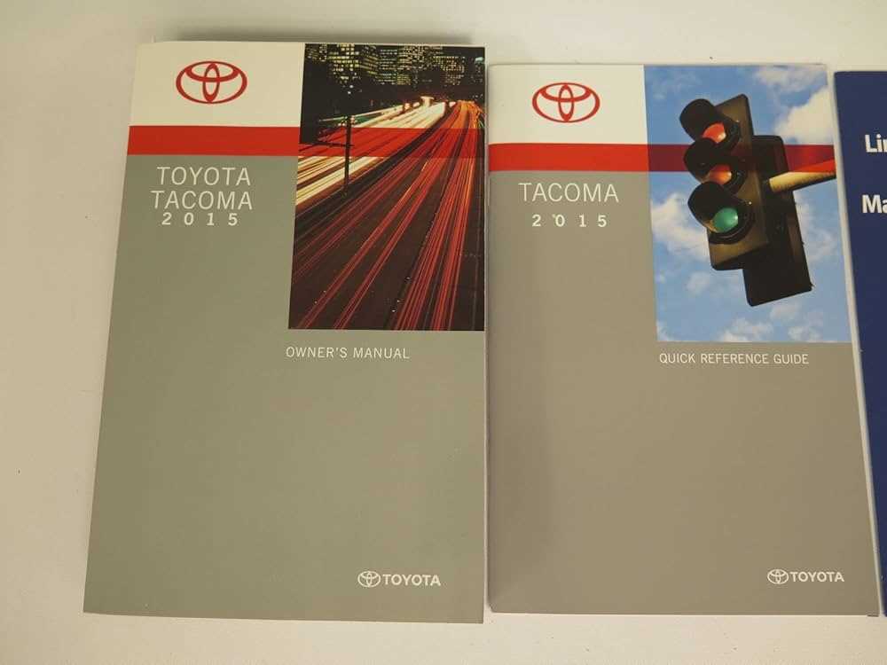 2017 toyota tacoma owners manual