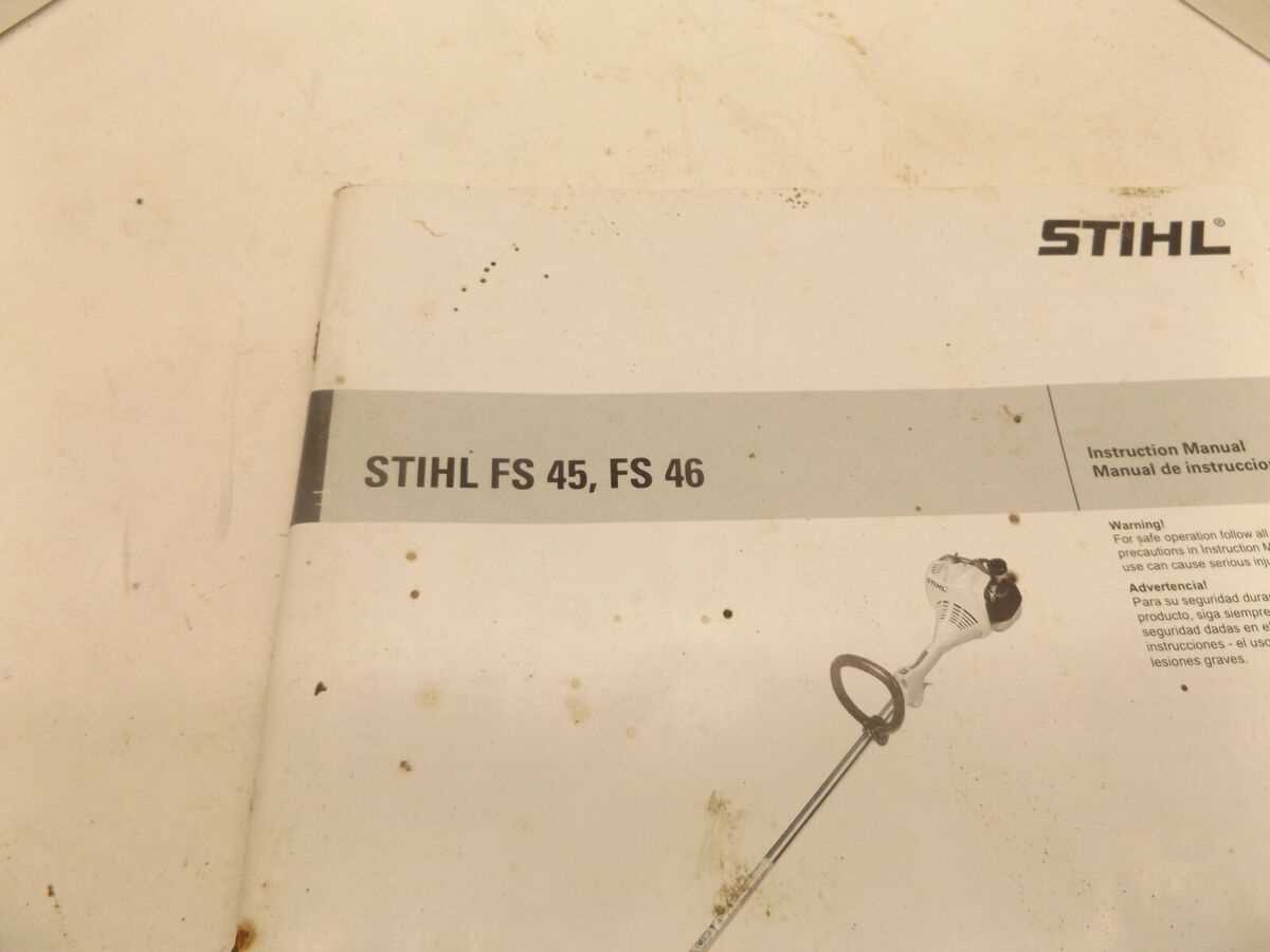 stihl fs45 owners manual