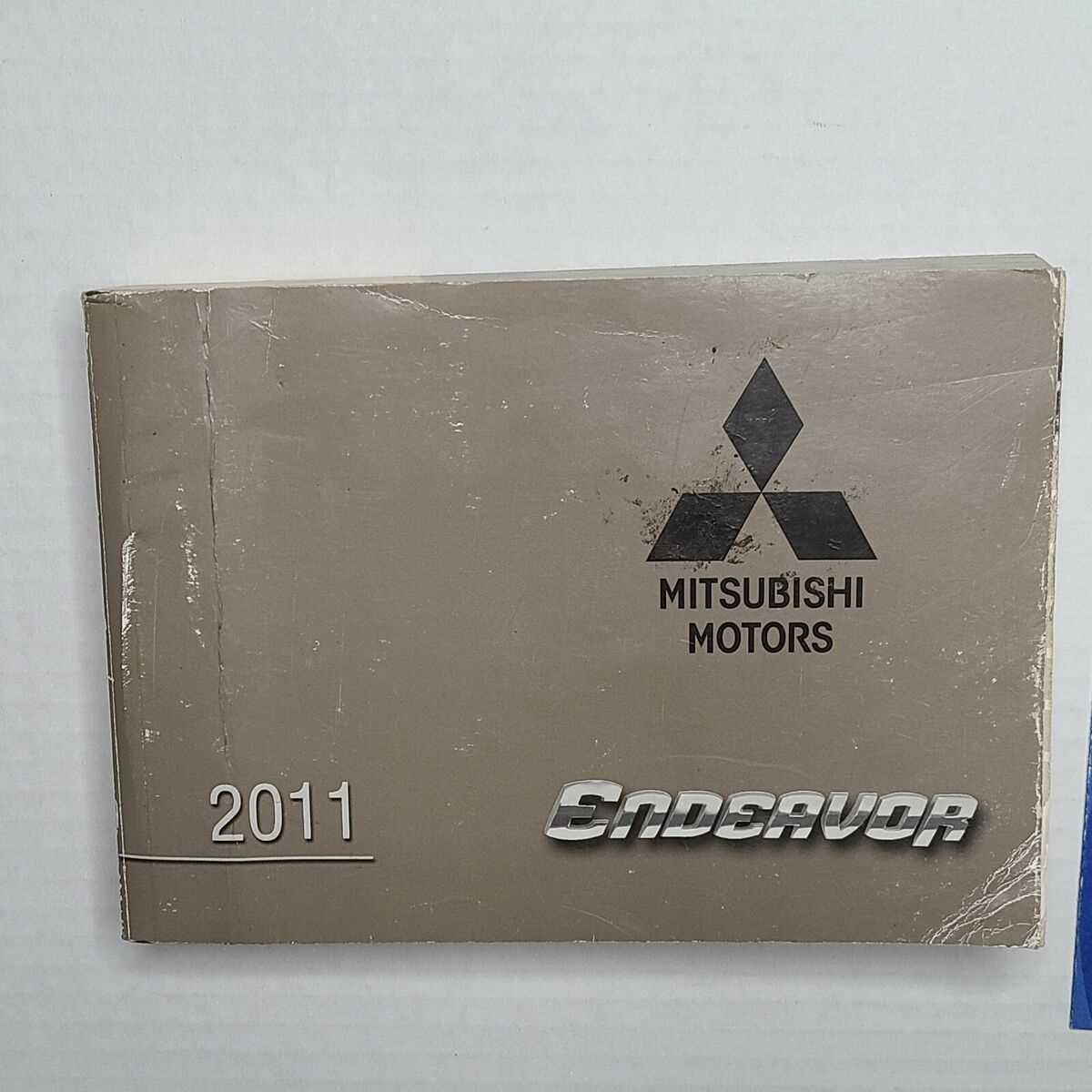 2011 mitsubishi endeavor owners manual