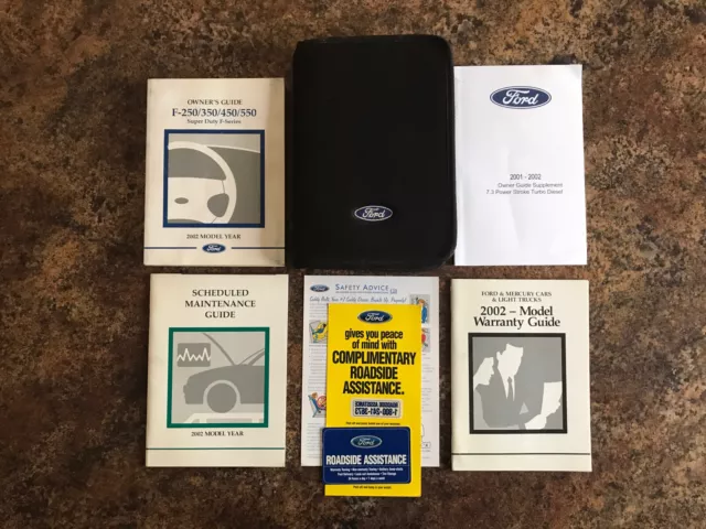 2002 ford f250 owners manual