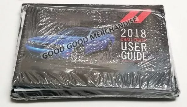 2018 dodge challenger sxt owners manual