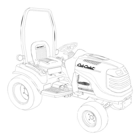 cub cadet owners manual