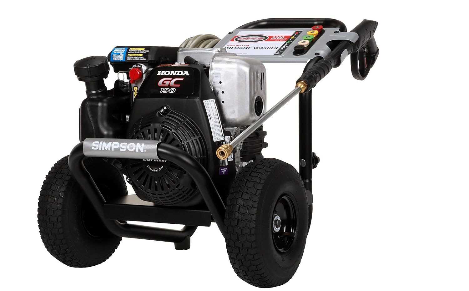 simpson 3200 psi pressure washer owners manual