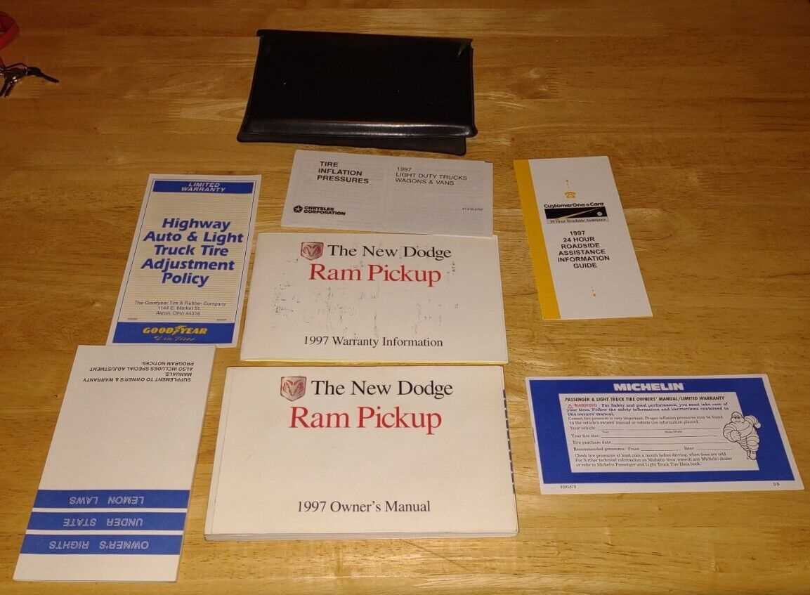 1997 dodge ram 1500 owners manual