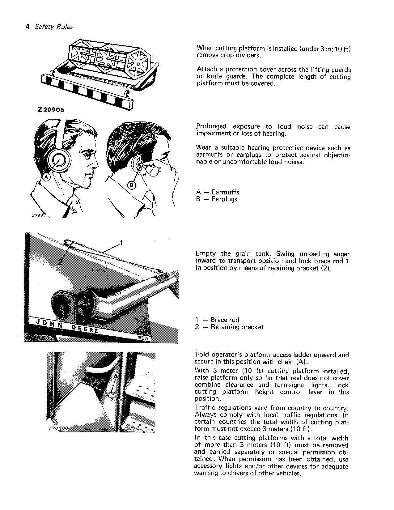 john deere 955 owners manual