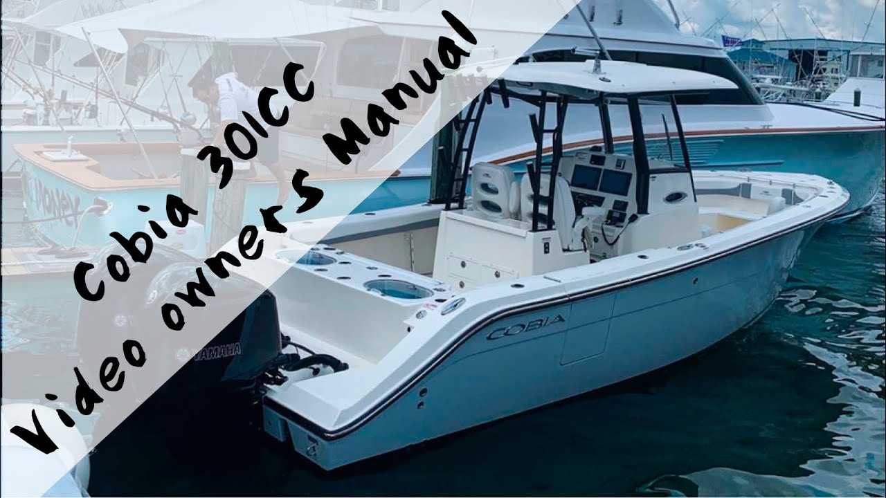 cobia 280 cc owners manual