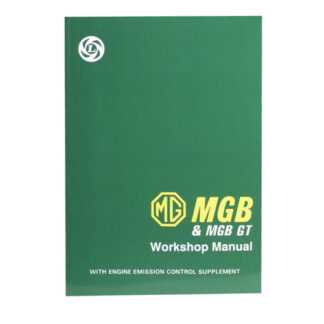 1980 mgb owners manual