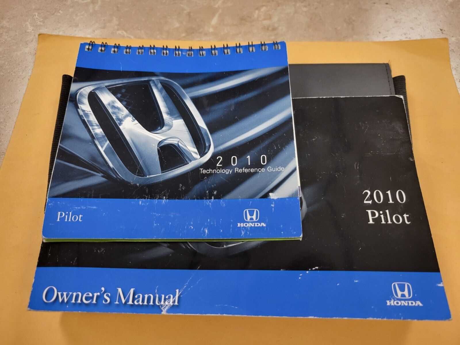 2010 honda pilot owners manual