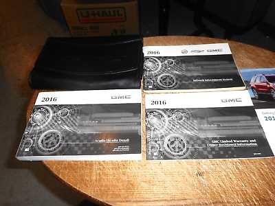 2016 gmc acadia owners manual