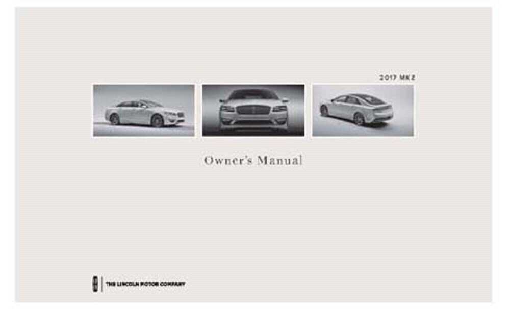 2017 lincoln mkx reserve owners manual