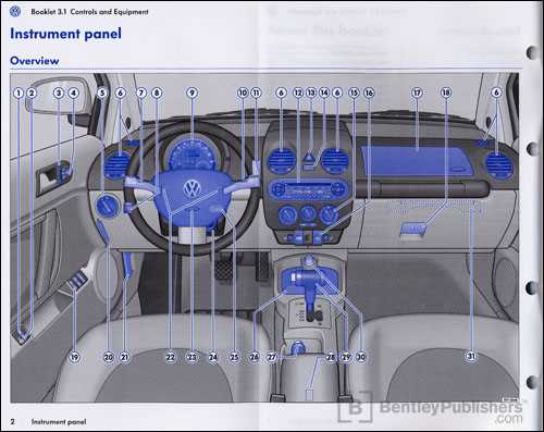 2006 vw beetle owners manual