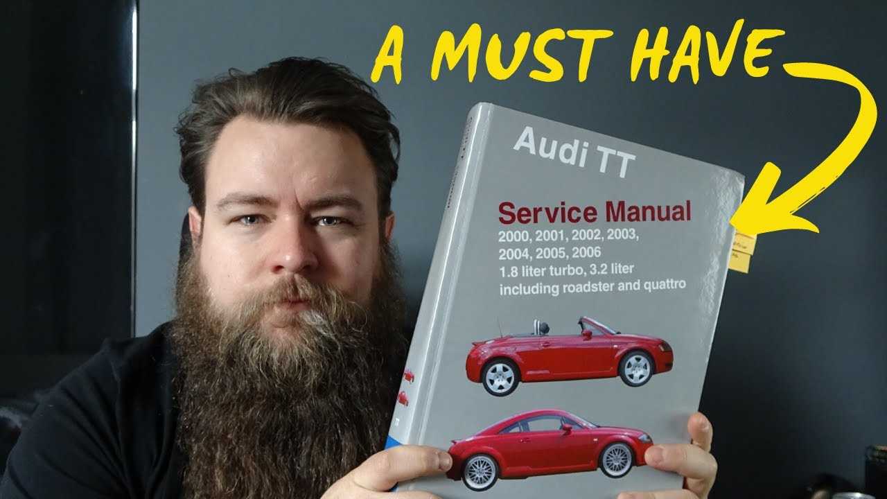 audi tt mk1 owners manual