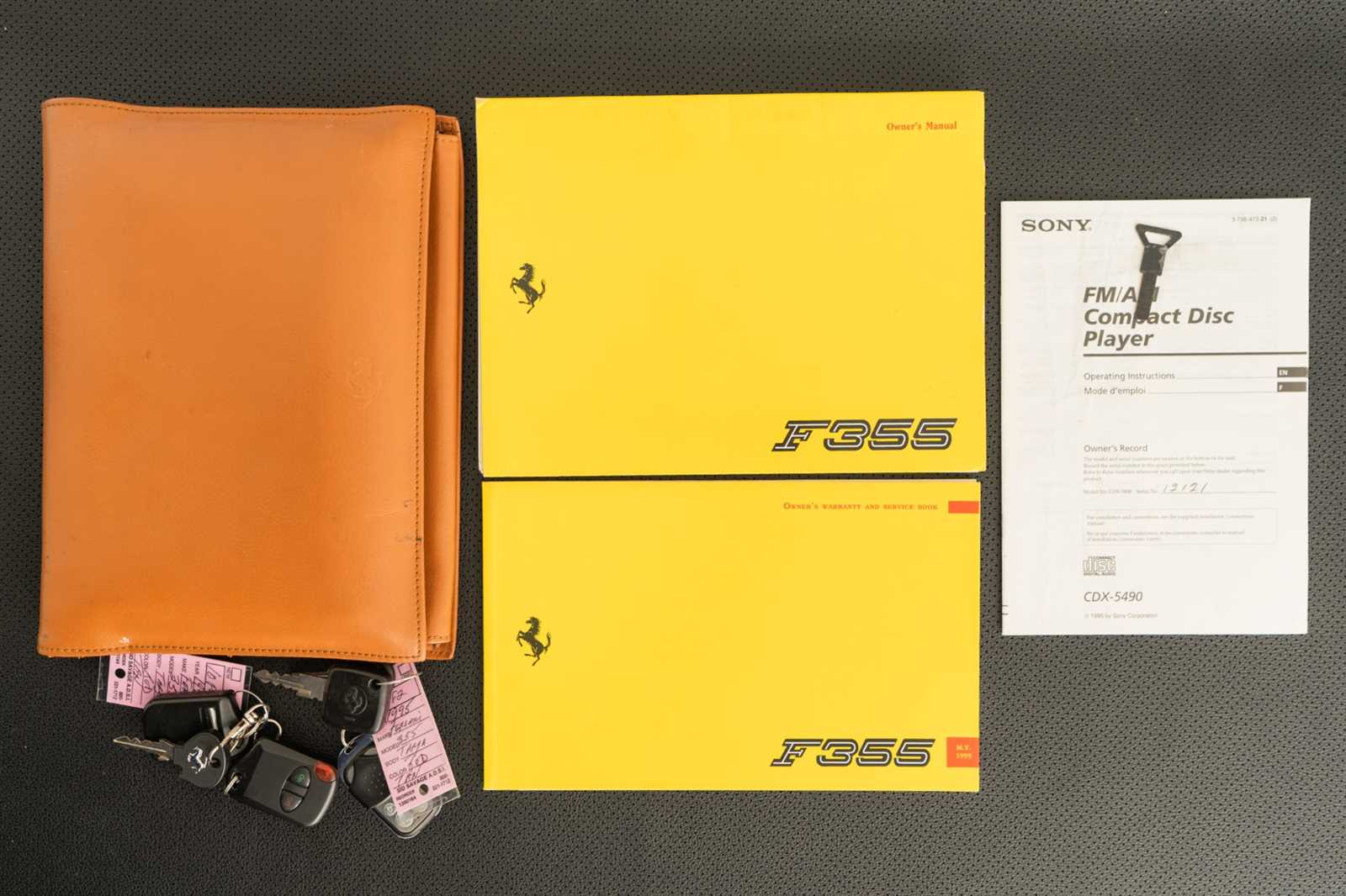ferrari f355 owners manual