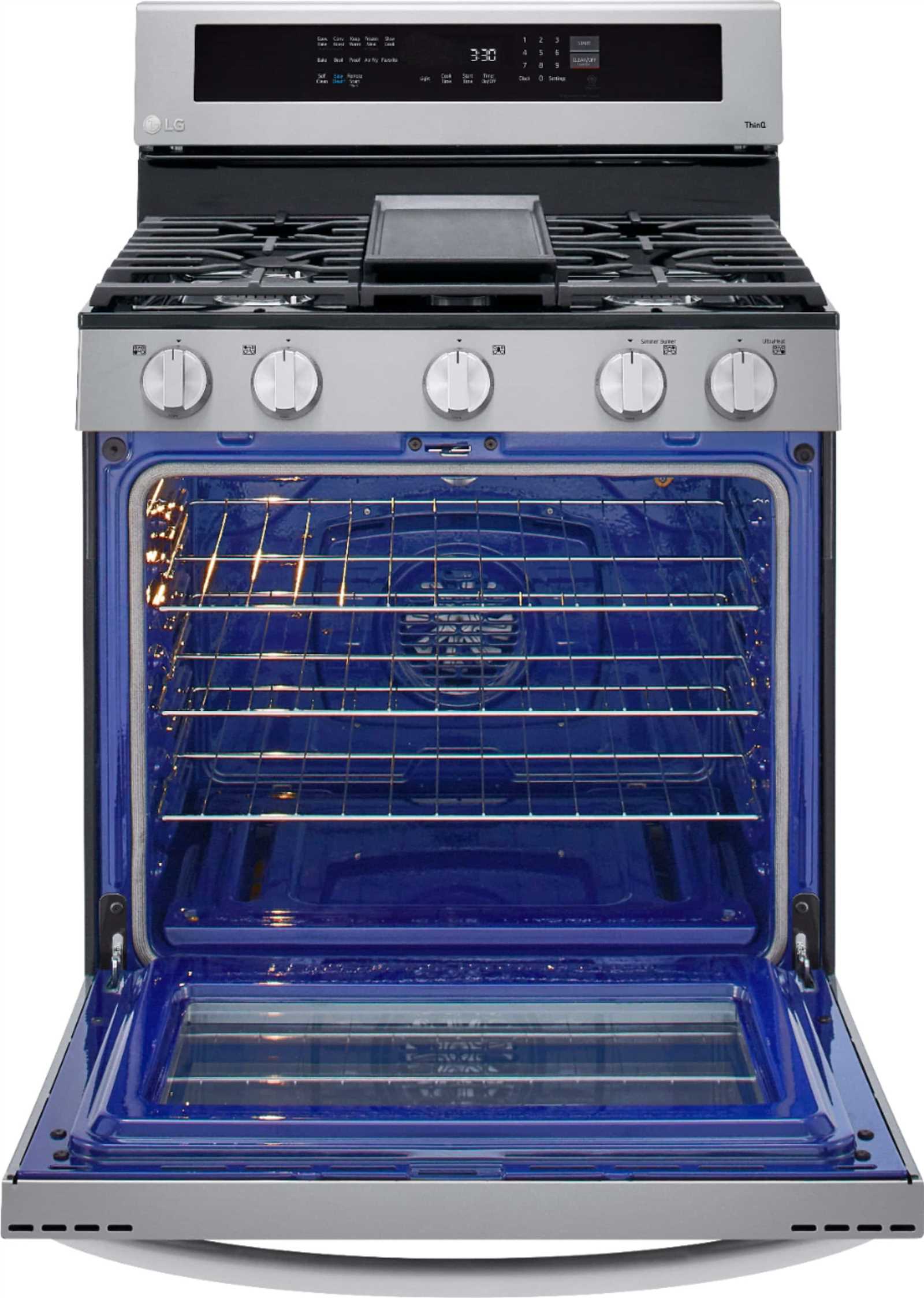 lg gas range owners manual