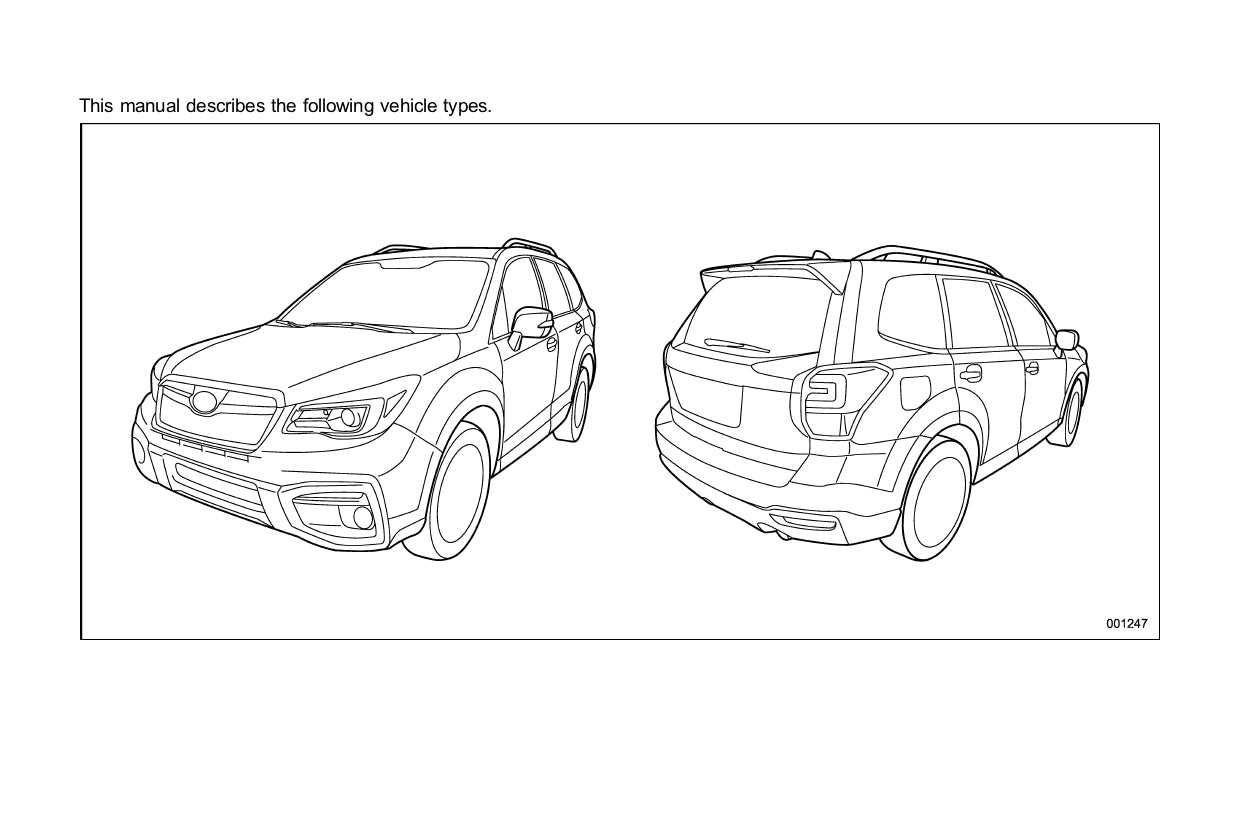 2017 subaru forester owners manual