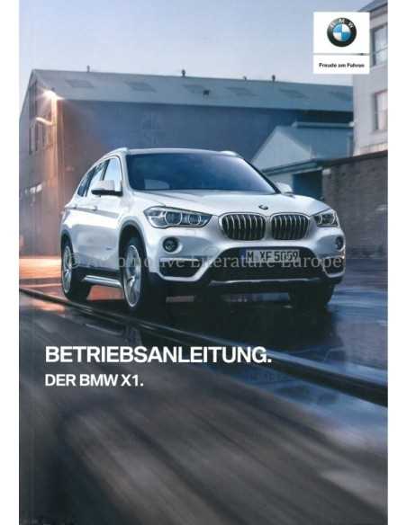 2018 bmw x1 owners manual