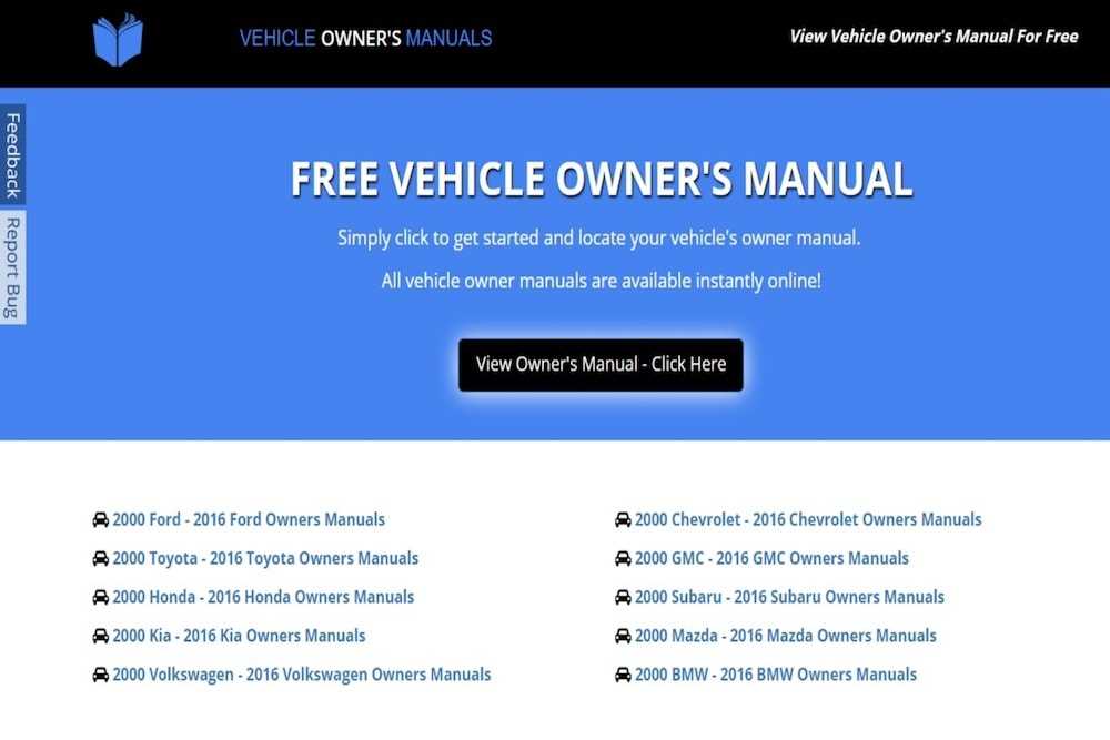 volkswagen owners manual online