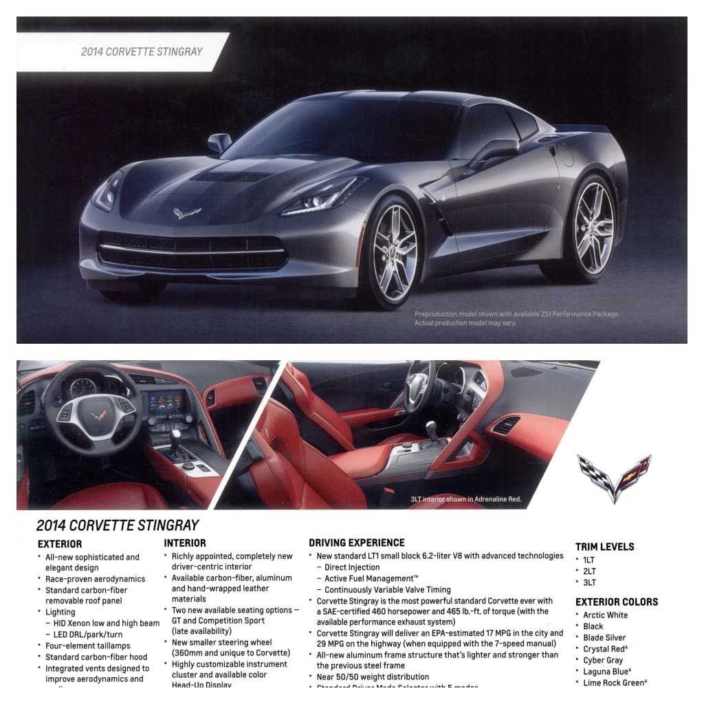 2014 corvette owners manual