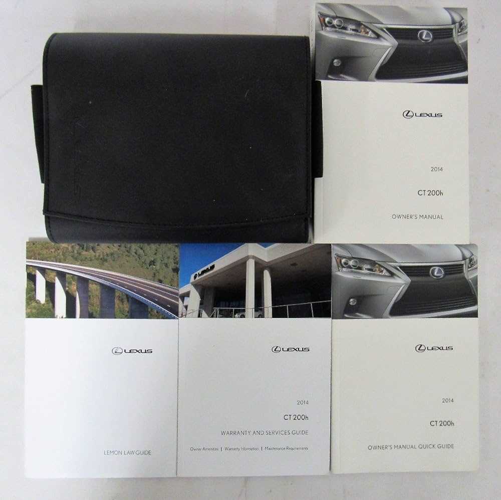 lexus ct200h owners manual