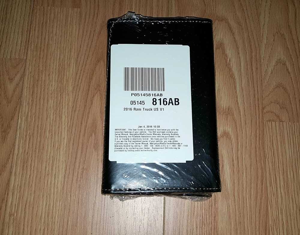 2016 dodge ram 1500 big horn owners manual