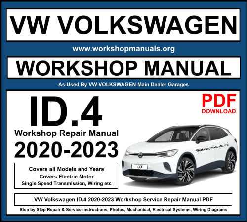 vw id4 owners manual