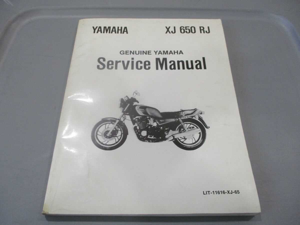 1982 yamaha maxim 650 owners manual