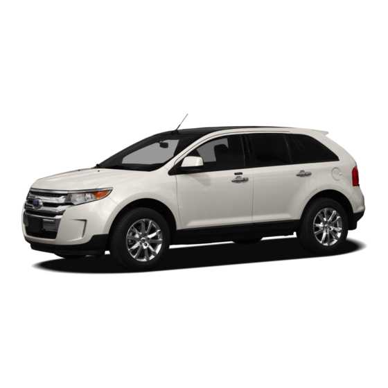 ford edge owners manual