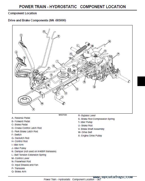 john deere x300 owners manual