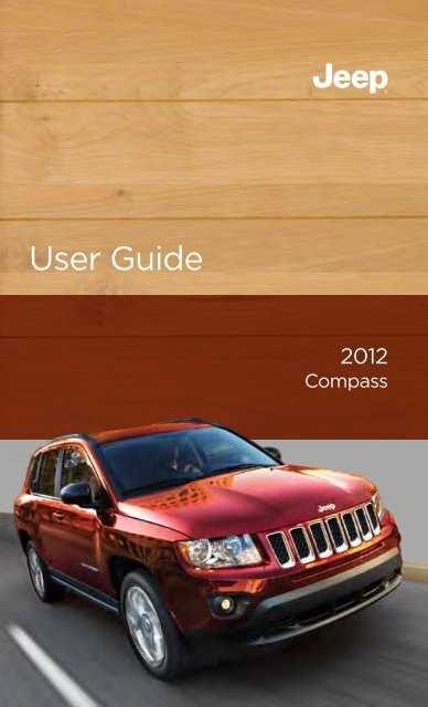 2011 jeep compass owners manual
