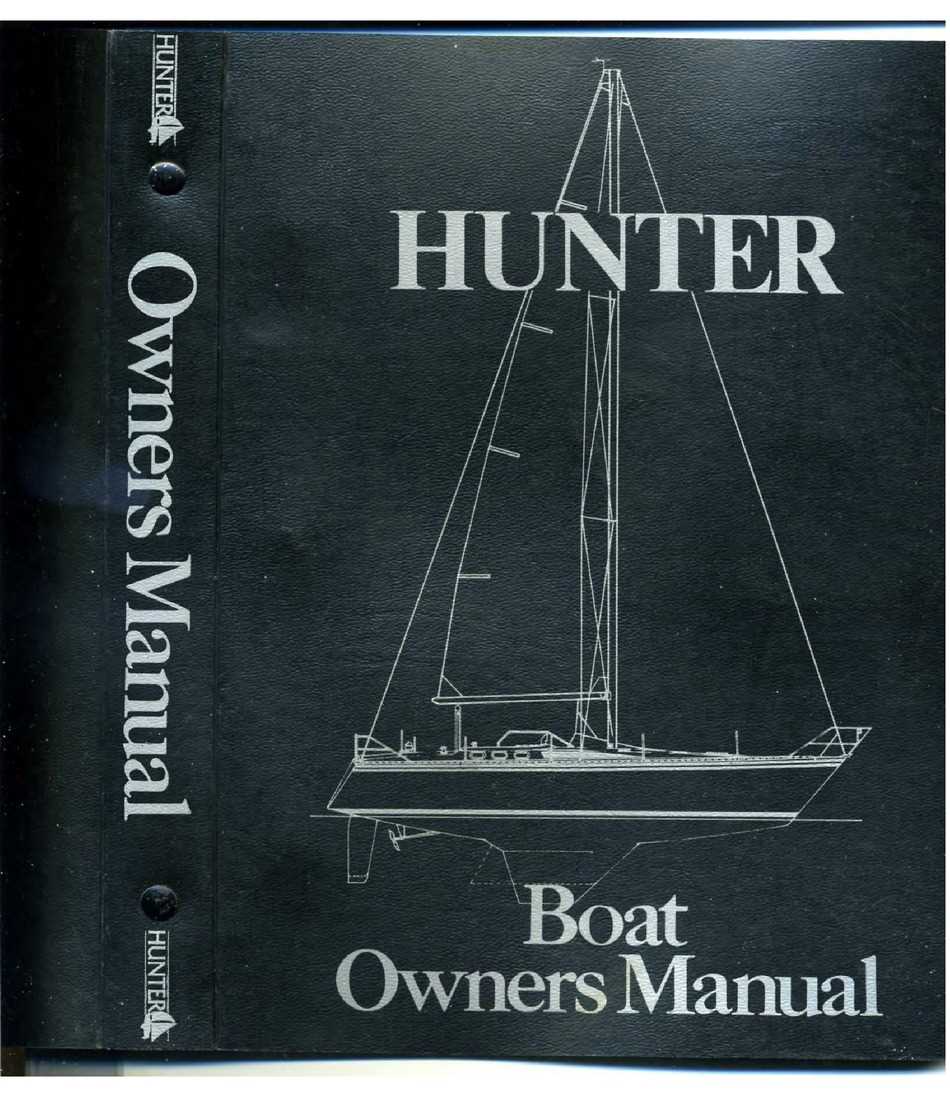 hunter 28.5 owners manual