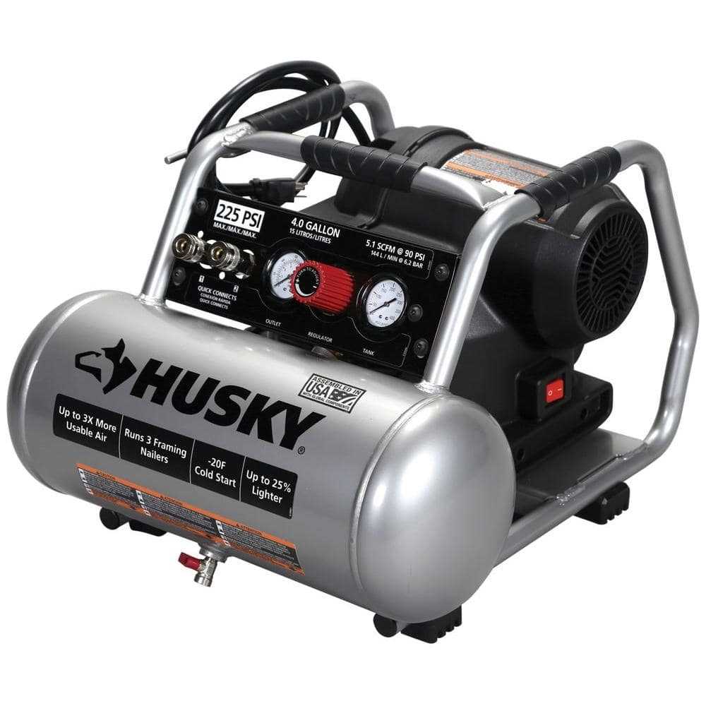 husky air compressor owners manual