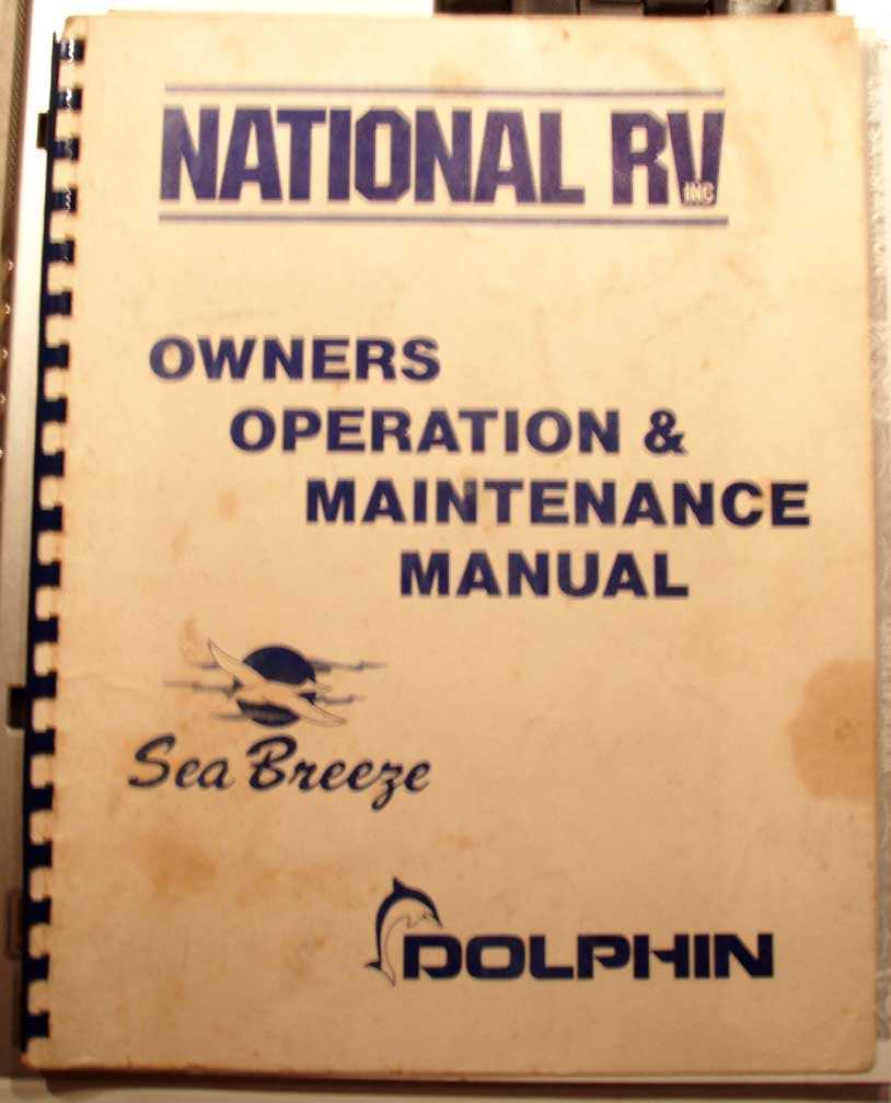 national dolphin rv owners manual