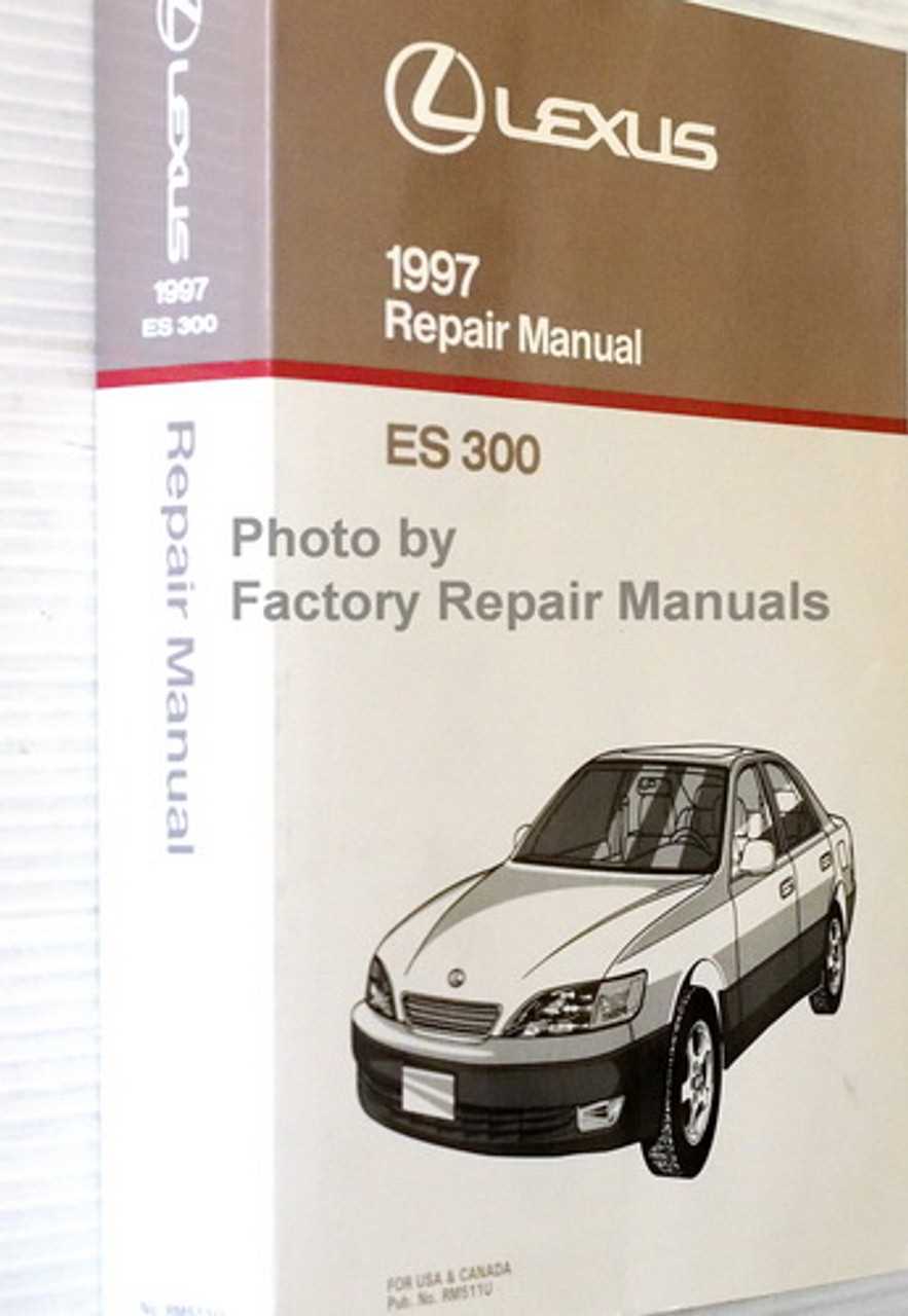 1997 lexus es300 owners manual