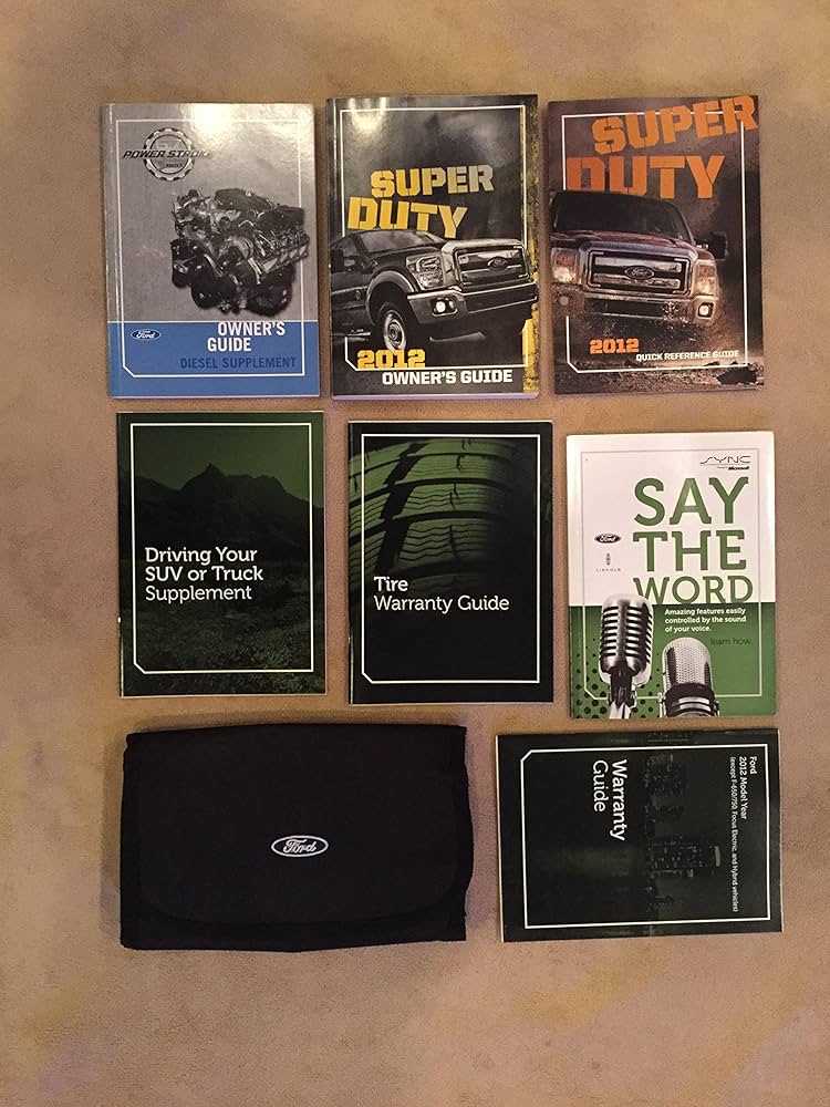 2012 f250 owners manual