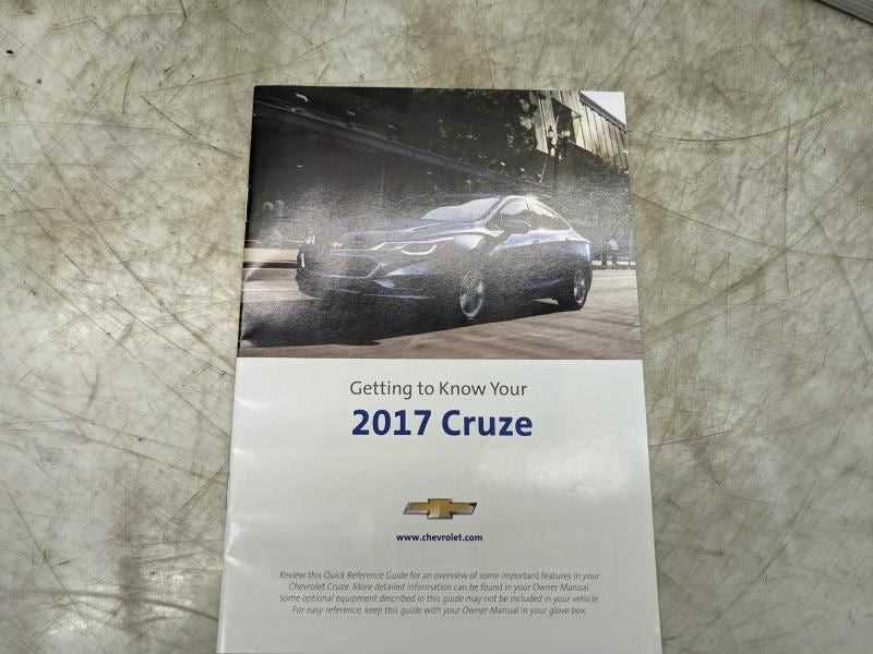 2017 chevy cruze owners manual