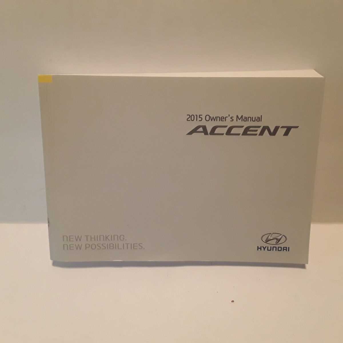 hyundai accent owners manual