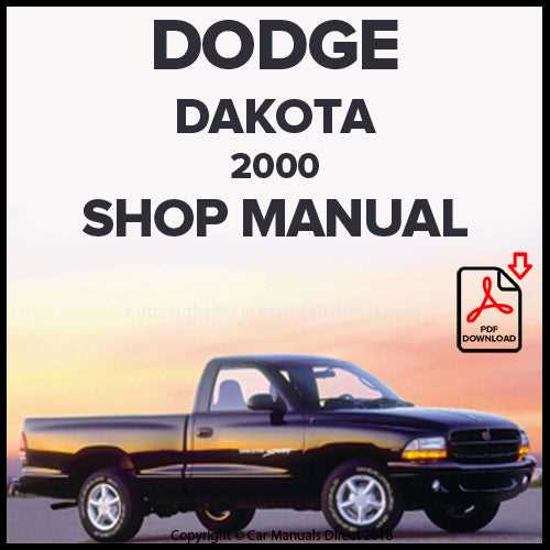 2000 dodge dakota owners manual