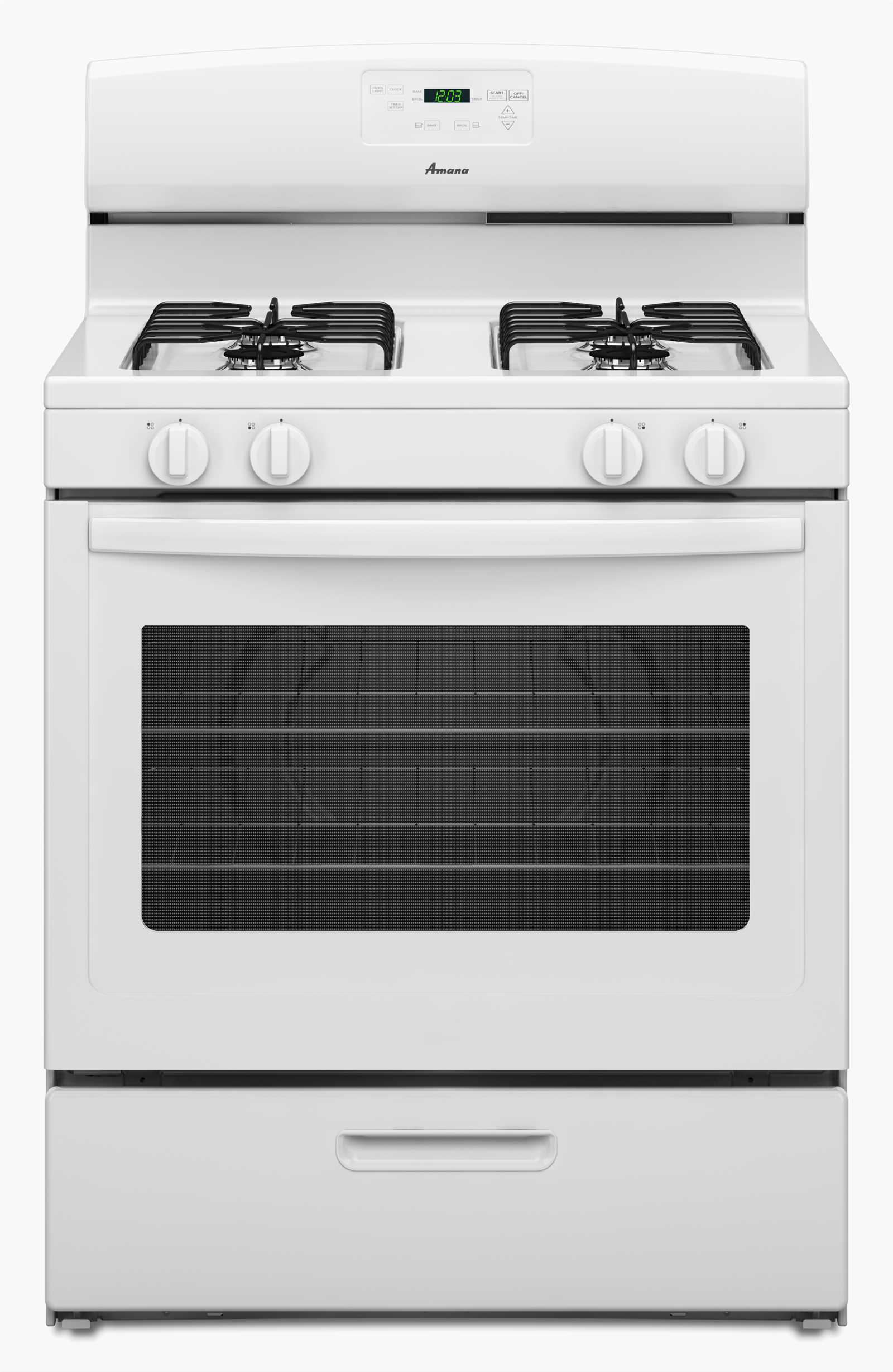 amana range owners manual