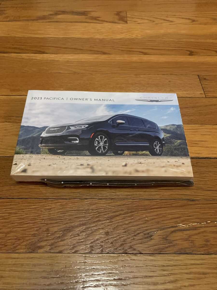 chrysler pacifica owners manual